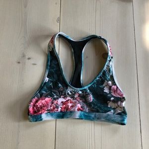 HANDSOME Floral Print Sports Bra